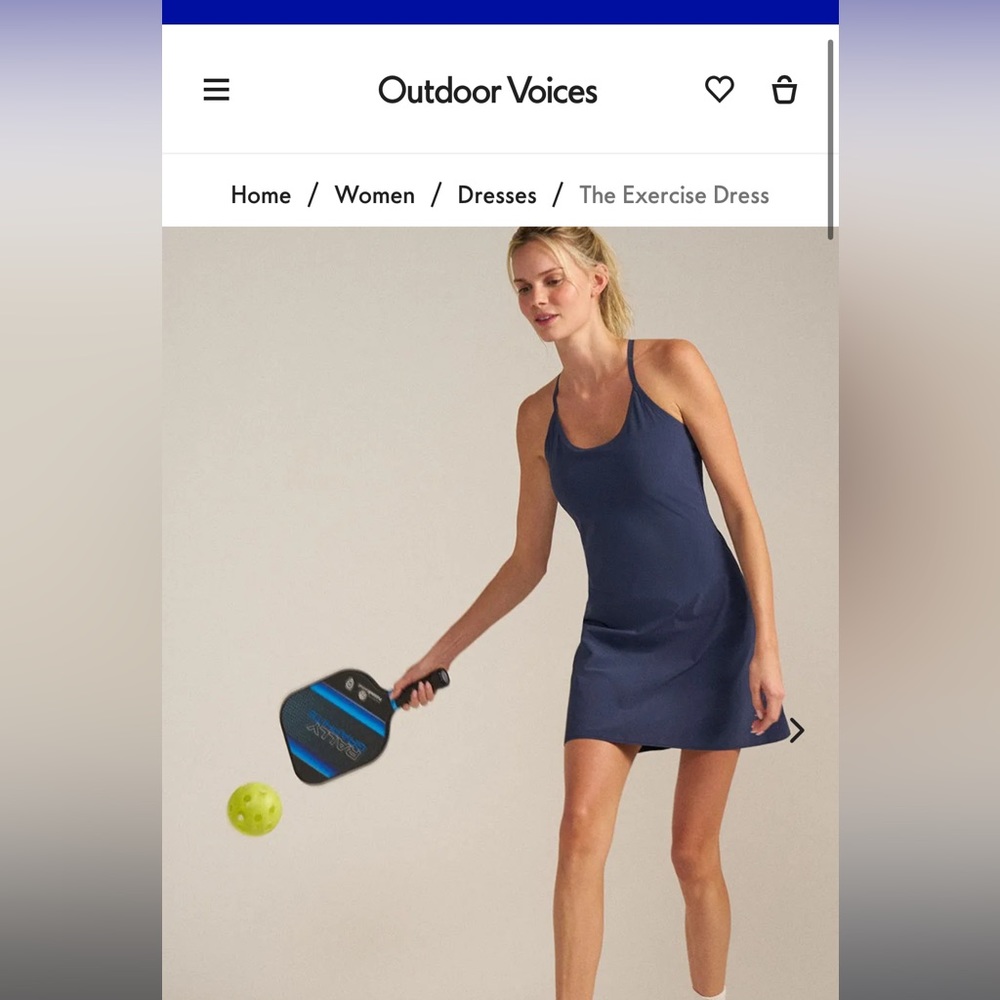 Navy Blue Outdoor Voices Exercise Dress!